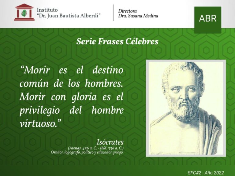 Serie Frases Célebres – Instituto Alberdi